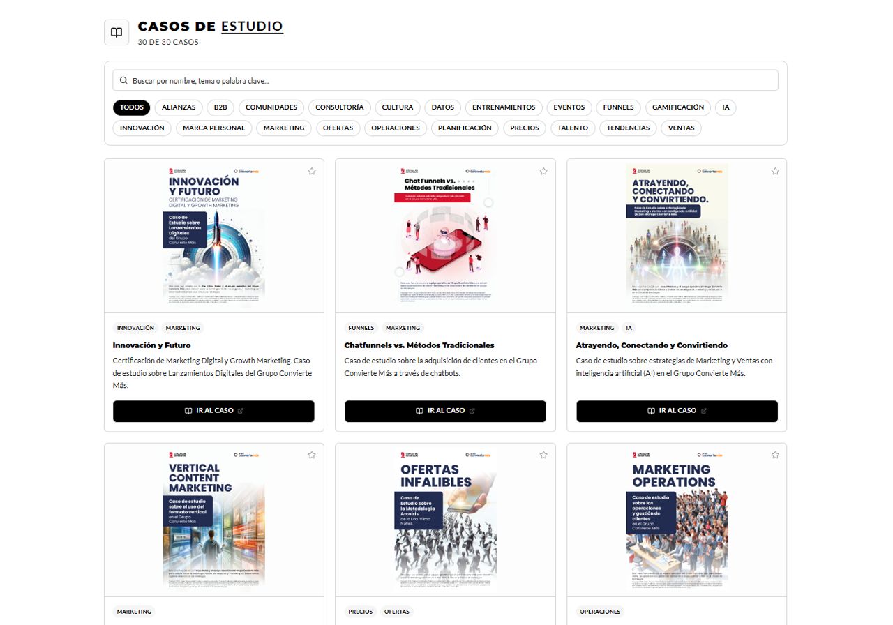 Libros, manuales y metodologías internas de la firma