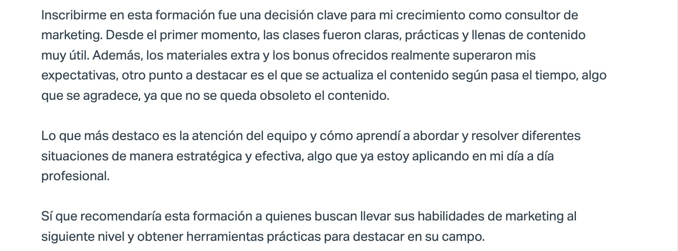 Testimonio