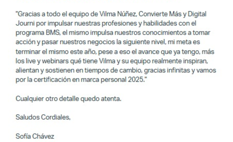 Testimonio